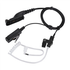 Air Tube Earpiece Headset Mic