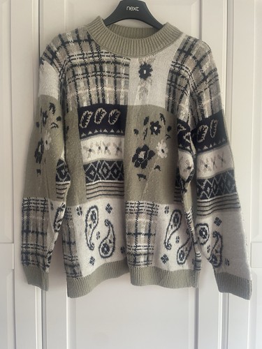Vintage patchwork paisley