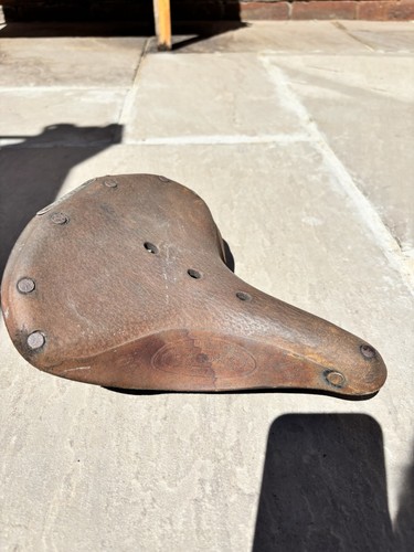 Brooks leather bicycle saddle - brooks,