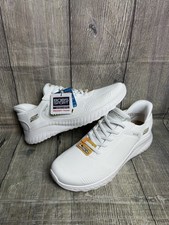Sketchers Slip-ins White Bobs