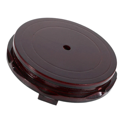 Round solid wood base - solid,