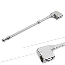 Chrome Flag Pole Rear Luggage