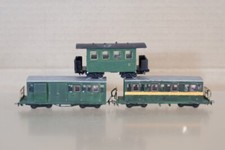 EGGERBAHN JOUEF HOe GAUGE RAKE of 3 2nd 3rd CLASS BAGGAGE & MOTORISED COACH om
