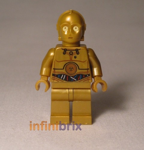 Lego 3po minifigure from - lego, c-3po