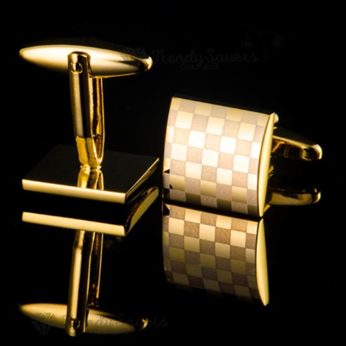 Men silver cufflinks - men's,
