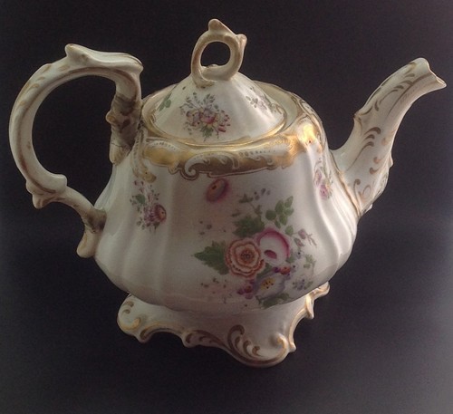 Antique victorian rococo tea - victorian,