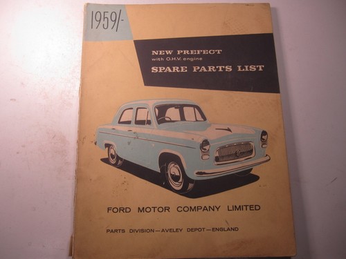Ford new prefect with ohv - new,