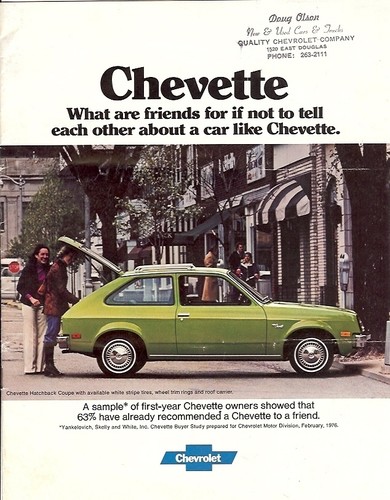 Auto brochure chevrolet - auto,