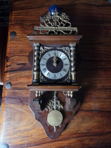 Zaanse dutch wall clock - zaanse,