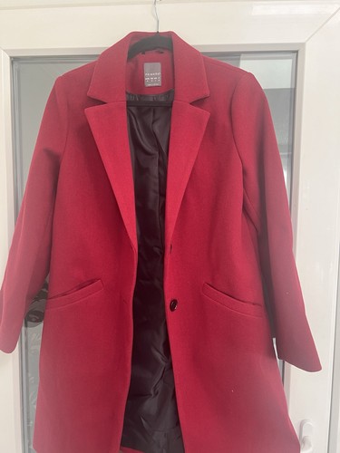 Primark red coat size brand - primark,