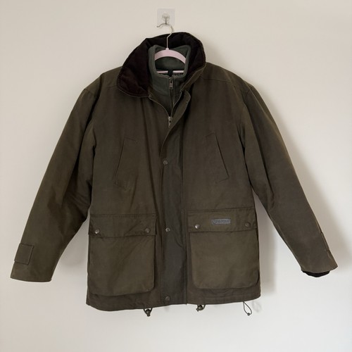 Field khaki waxed barn - p.g.,