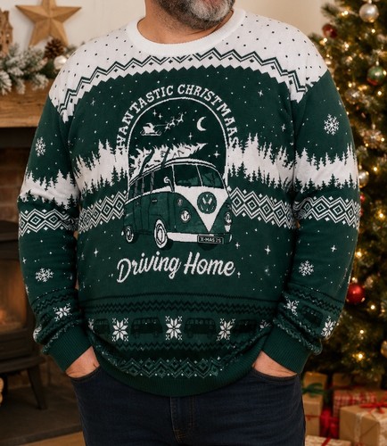 Volkswagen christmas jumper - vw,