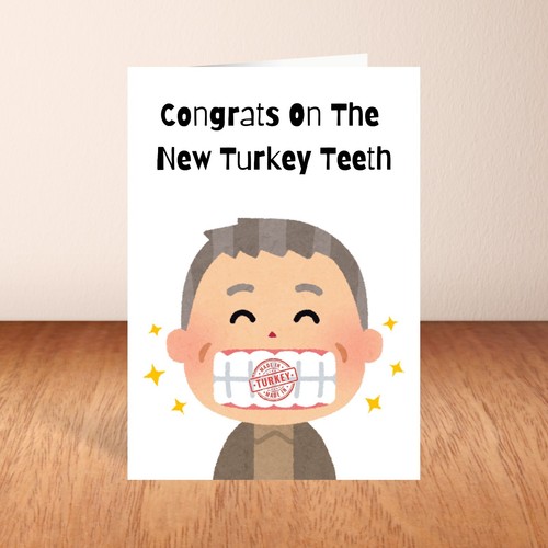 Funny congratulations card - funny,