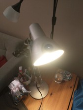 Helix Silver Anglepoise Lamp