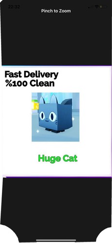 Huge cat pet - og, x