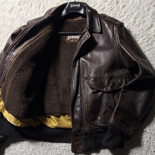 Schott leather flight - leather, g1