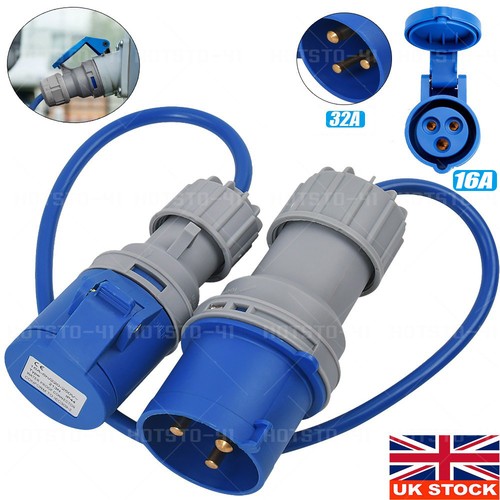 Amp plug 16amp socket - 16amp,