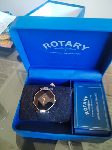 Rare rotary octagonal gold - octagonal,