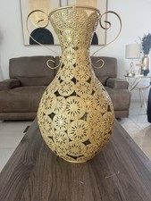 Tall Silver Aluminum Lace