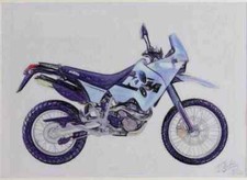 A4 Metal Sign Limited Edition KTM 640LC4 Adventure 2003