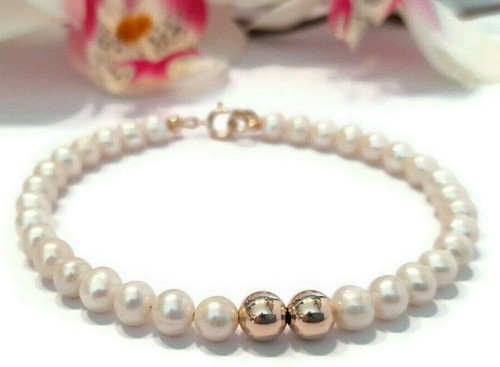 Freshwater pearl bracelet 9ct - bracelet,