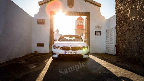 Bmw 330e 2019 high - bmw, wall