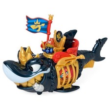 Piratix King Shark with Golden Teeth - Pirate Adventure Figure Playset Toy