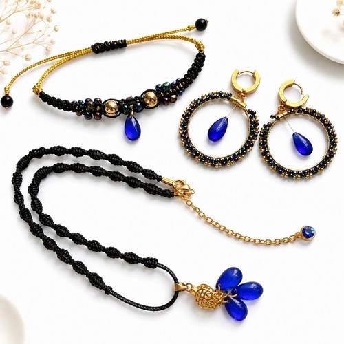 Handmade piece jewellery - piece, set