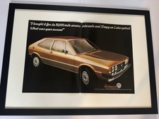 Original Framed Vintage MK1 VW