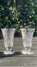 Pair vintage waterford lismore - waterford,