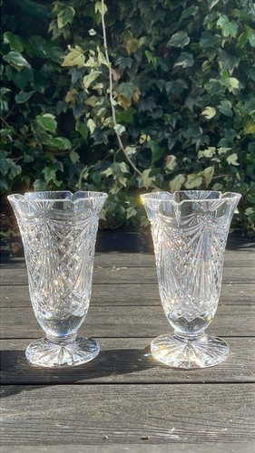 Pair vintage waterford - pair,