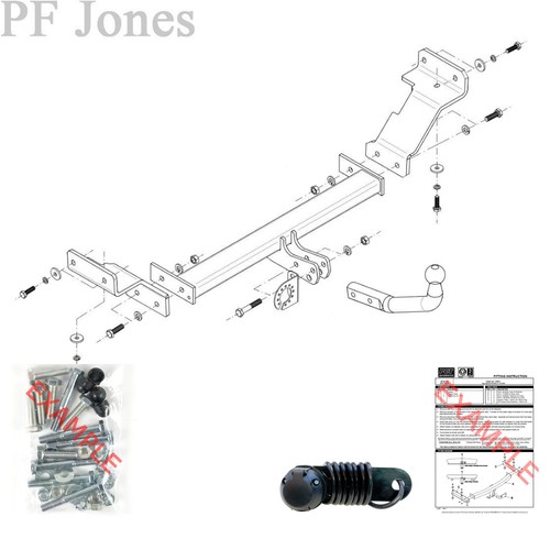 Oris towbar for kia - for,