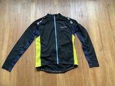 Boardman Women’s Long Sleeve Cycling Jersey Black/Yellow Size 10 Ex. See Photos
