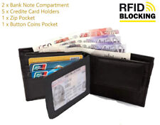 Genuine Leather Wallet, RFID