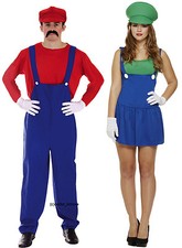 Mens Mario + Ladies Luigi