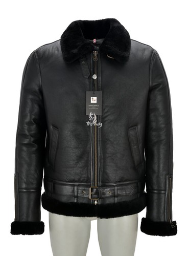 Mens sheepskin fur - mens, jacket