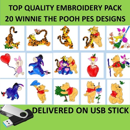 Winnie the pooh pes designs - the,