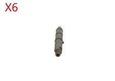 BOSCH Nozzle And Holder Assembly 6x Fits MAN MERCEDES VOLVO ERF 90-97 0432131831