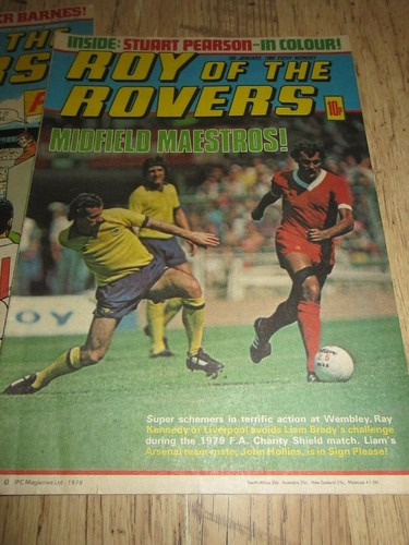 Roy the rovers comic - comic, 5th