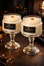 BLK GLOW Luxury Goblet Candle