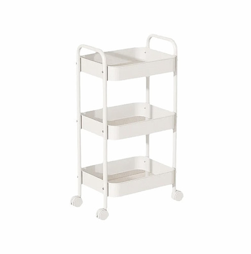 Slim storage trolley wheels - storage, on