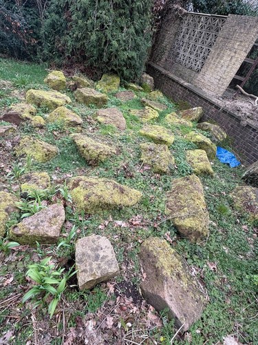 Sandstone blocks various - sandstone,