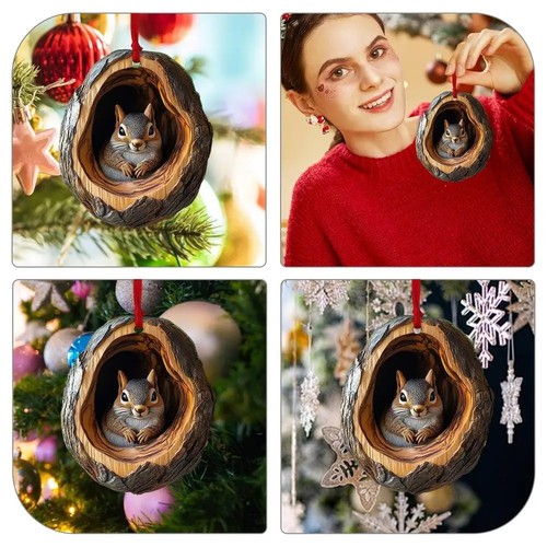 Christmas tree acrylic animal - tree,