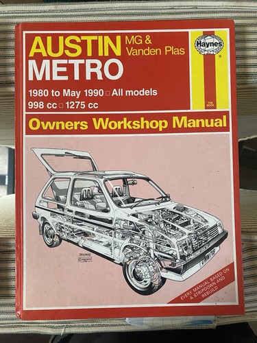 Haynes workshop manual - haynes,