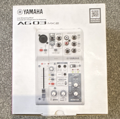 Yamaha ag03mk2 channel live - 3-channel,
