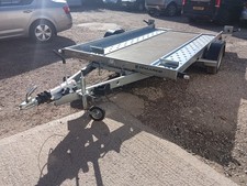 New 11.6ft x 6ft  1800kg Tilt Car Transporter Trailer Single Axle  3.5m x 1.8m 