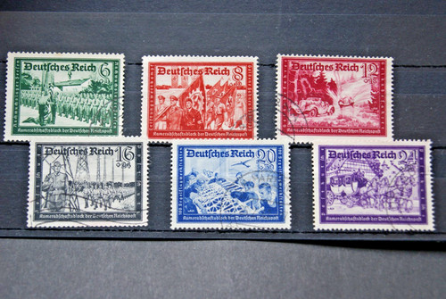 German stamps 1941 third - german,