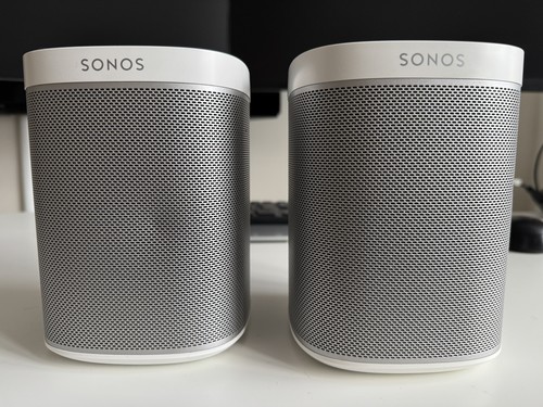 Sonos play speakers - play, white