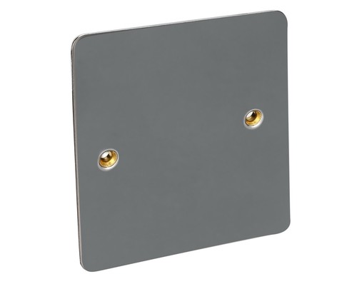 Chrome gang blanking plate - chrome,