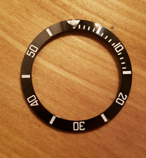Black White Ceramic Bezel Replacement Fits Rolex Submariner 40mm 116610LN UK